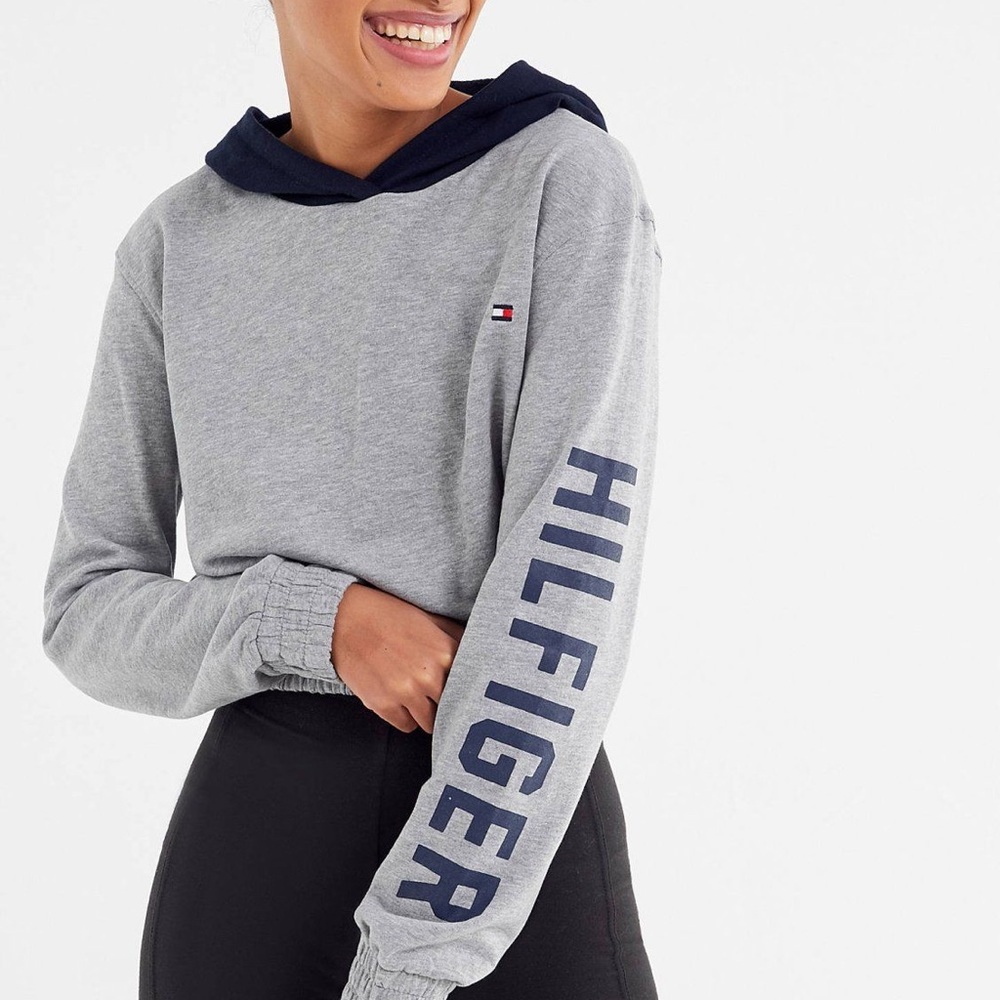 Tommy Hilfiger x UO Colorblock Hoodie Sweatshirt